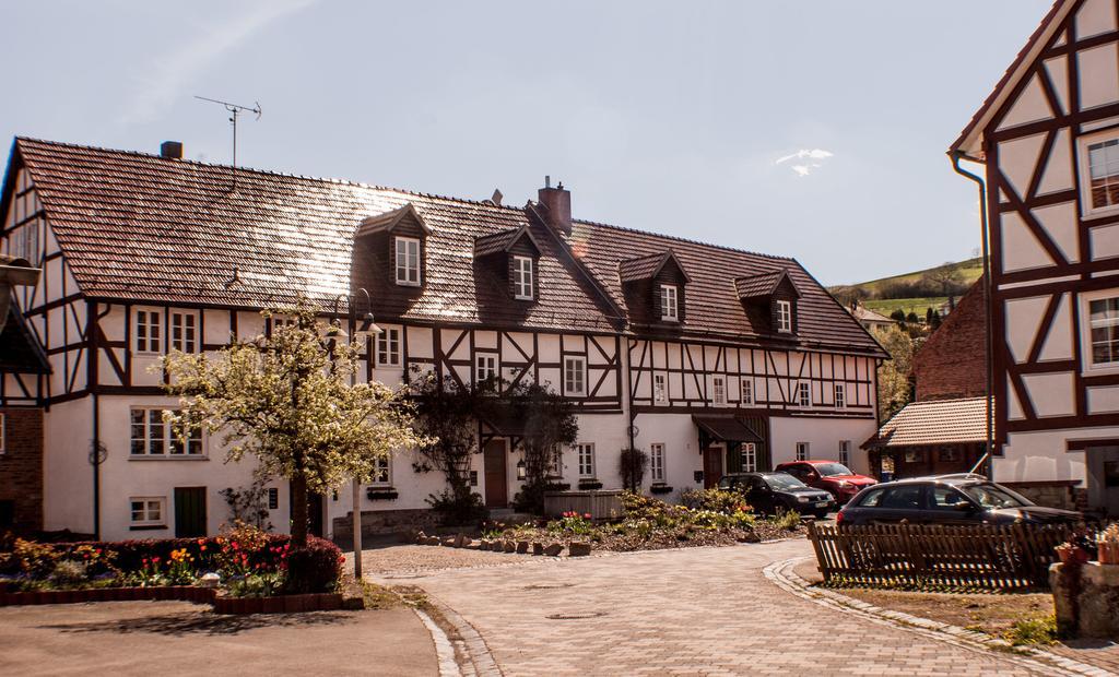 Apartmenthaus „Am Gersthof“ Am Nationalpark Kellerwald-Edersee Gellershausen Buitenkant foto
